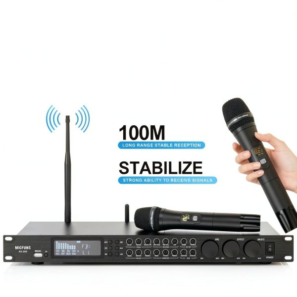 KT900-PRO Karaoke Processor with Bluetooth USB Optical Input-1