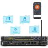 REV3900 Black Karaoke Dual‑Mic with Anti‑Howling and Bluetooth-7