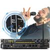 REV3900 Black Karaoke Dual‑Mic with Anti‑Howling and Bluetooth-6