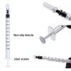 1ml Syringe Without Needle, 1ml Syringe for Liquids, Syringes for Scientific Labs, Measuring Liquids, Feeding Pets, 12 Pack Packaged-2