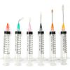 Glue Applicator Syringe with Blunt Tip Needle and Cap, for Liquid, Glue, Ink, Perfume, Lip Gloss Making-8
