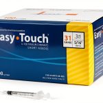 EasyTouch® U-100-31G Syringe Needle 5/16" 8mm 100pcs Steel-0