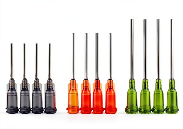Glue Applicator Syringe with Blunt Tip Needle and Cap, for Liquid, Glue, Ink, Perfume, Lip Gloss Making-2