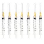 100pcs 3ml/cc 25G 1.5 inch (38mm) Industrial Scientific Accessories, Refilling Liquid, Individually Wrapped-0