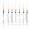 100pcs 1ml 25G x 5/8 inch Scientific Accessories, Refilling Liquids | 1cc 25g 5/8 inch 16mm Individually Wrapped, Lab Sample Injections, Disposable Luer Lock, Dispensing Supplies, Thick-0