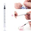 1ml Syringe Without Needle, 1ml Syringe for Liquids, Syringes for Scientific Labs, Measuring Liquids, Feeding Pets, 12 Pack Packaged-3