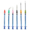 Glue Applicator Syringe with Blunt Tip Needle and Cap, for Liquid, Glue, Ink, Perfume, Lip Gloss Making-7