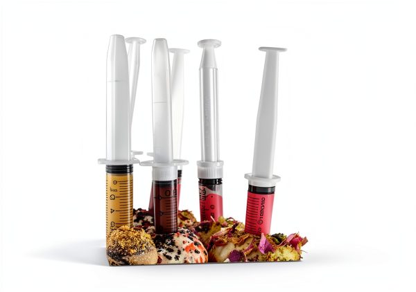 1ml Syringe HiMo Lab Supply with Cap - 3 Pack Precision Measurement-3