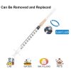 100pcs 1ml 25G x 5/8 inch Scientific Accessories, Refilling Liquids | 1cc 25g 5/8 inch 16mm Individually Wrapped, Lab Sample Injections, Disposable Luer Lock, Dispensing Supplies, Thick-2