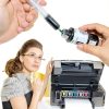 Glue Applicator Syringe with Blunt Tip Needle and Cap, for Liquid, Glue, Ink, Perfume, Lip Gloss Making-6