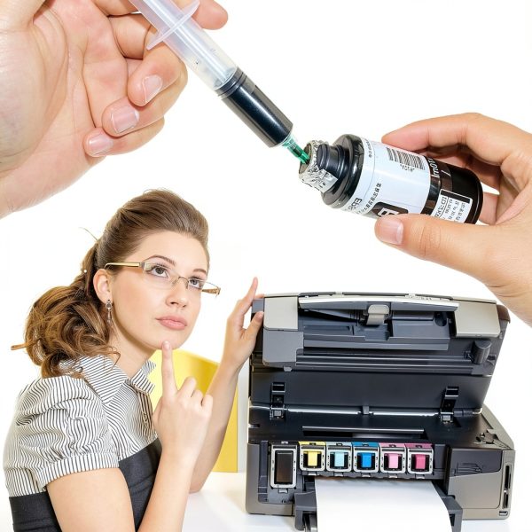 Glue Applicator Syringe with Blunt Tip Needle and Cap, for Liquid, Glue, Ink, Perfume, Lip Gloss Making-6