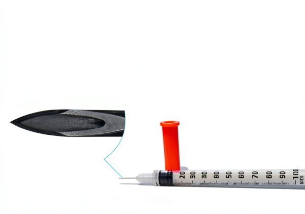 EasyTouch® U-100-31G Syringe Needle 5/16" 8mm 100pcs Steel-5